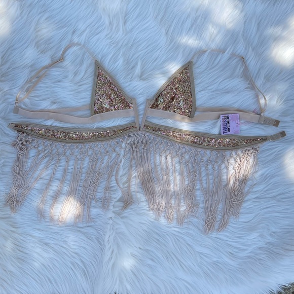 EAST N WEST LABEL Sequin Verona Bra - Picture 6 of 12